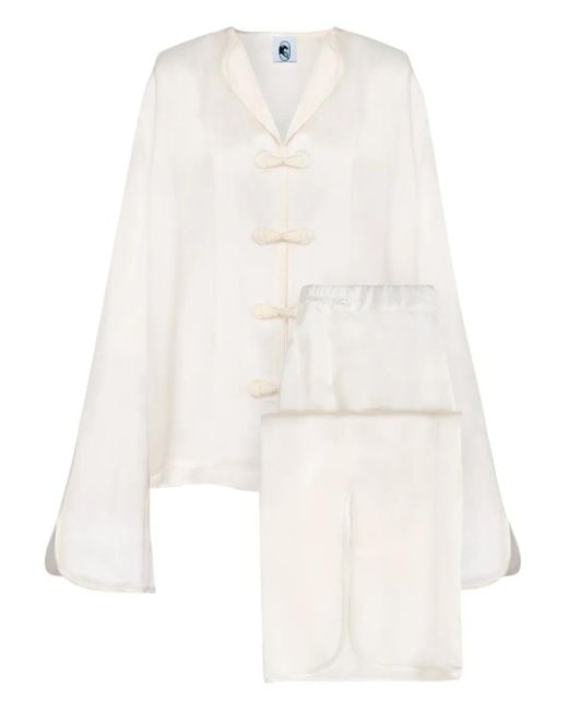 Sleeper White Louis Pyjama Set
