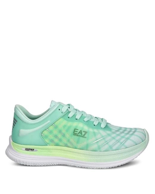 Zapatillas Crusher Speed EA7 de color Green