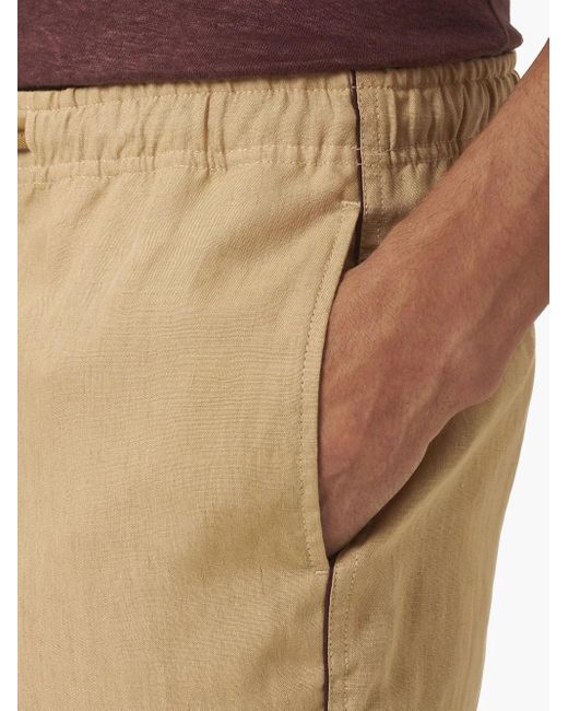 Orlebar Brown Alex Linnen Broek in het Natural voor heren