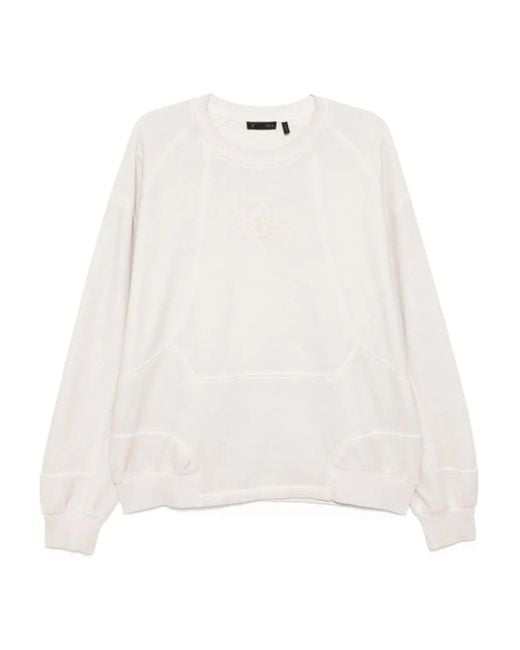 メンズ FIVE CM ロゴ スウェットシャツ White