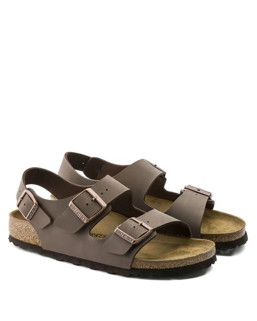 Birkenstock Brown Milano Sandals for men