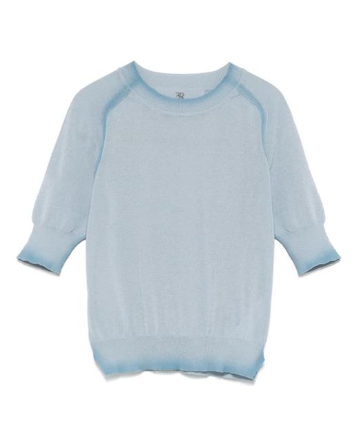 Ermanno Scervino ニット Tシャツ Blue
