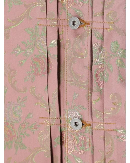 Junya Watanabe Pink Regular-Fit Denim Jacket for men