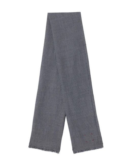 Destin Gray Wool Scarf for men