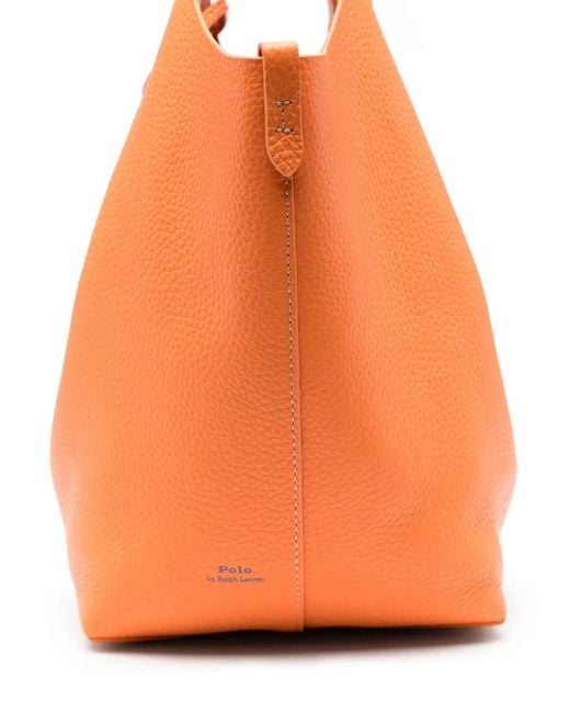 Polo Ralph Lauren Orange Sac À Main Polo Play Médium