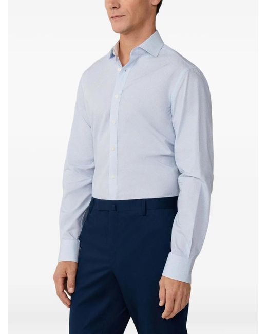 Camicia di Hackett in Blue da Uomo