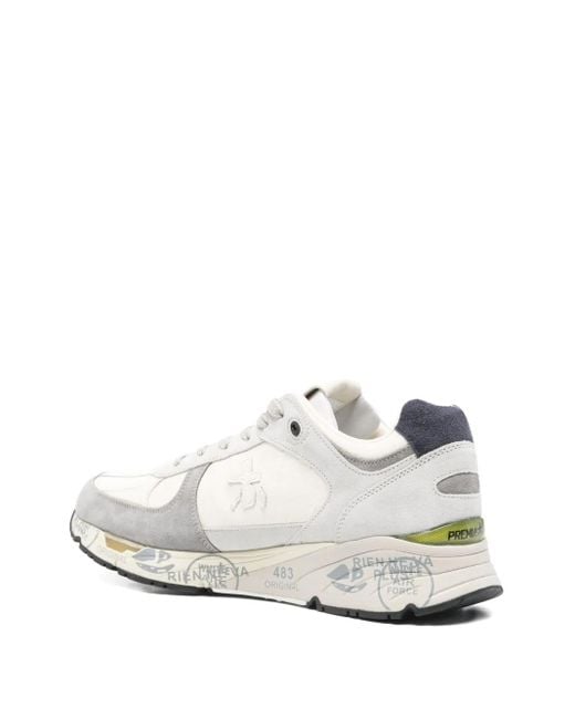 Premiata White "Mase" Sneakers for men