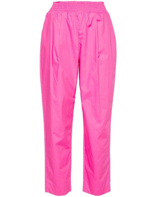 Pantaloni affusolati di Twin Set in Pink