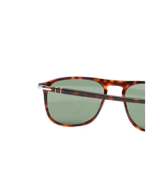 Persol Green Lunettes De Soleil À Effet Écailles De Tortue