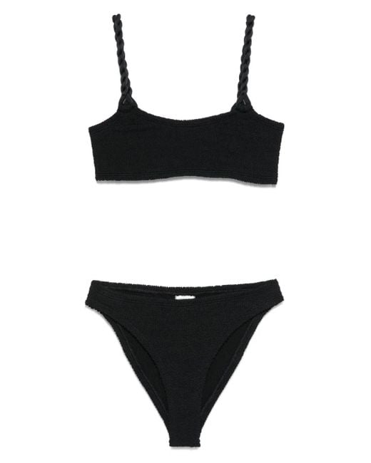 Hunza G Black Phoebe Bikini