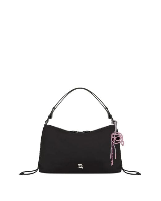 Borsa A Spalla K/Ikon di Karl Lagerfeld in Black