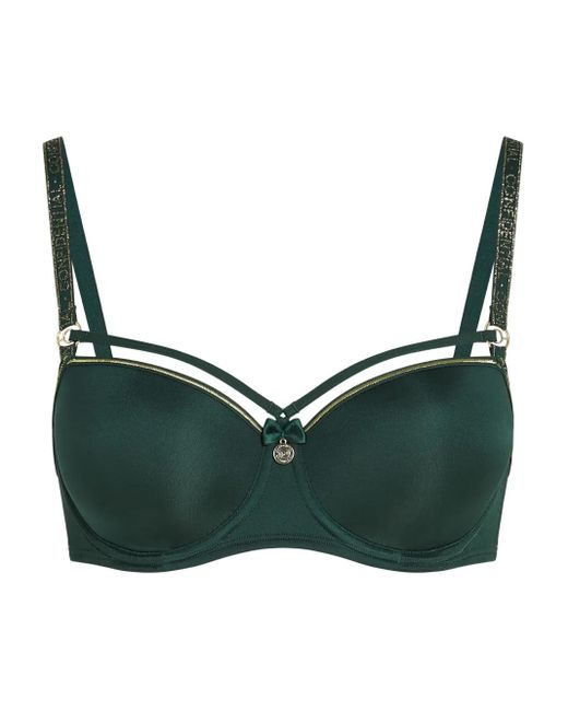Marlies Dekkers Green Padded Balcony Bra