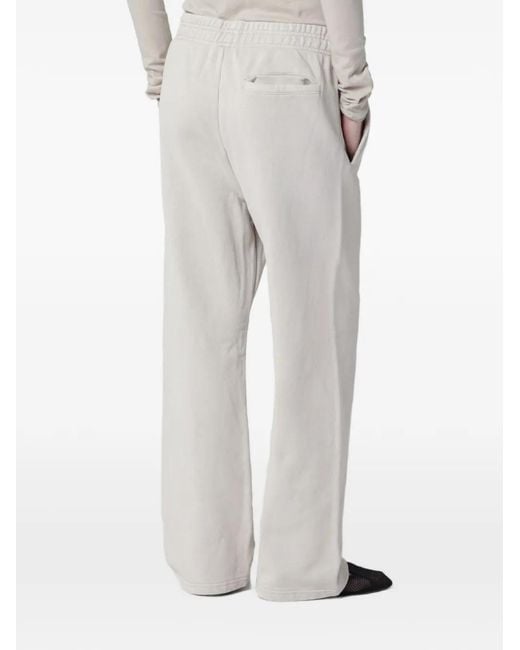 Entire studios Gray Straight-Leg Cotton Track Pants