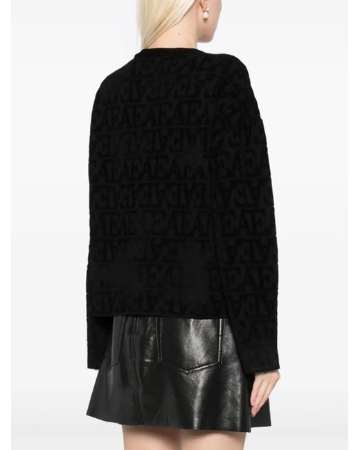 Emporio Armani Black Crewneck Sweater
