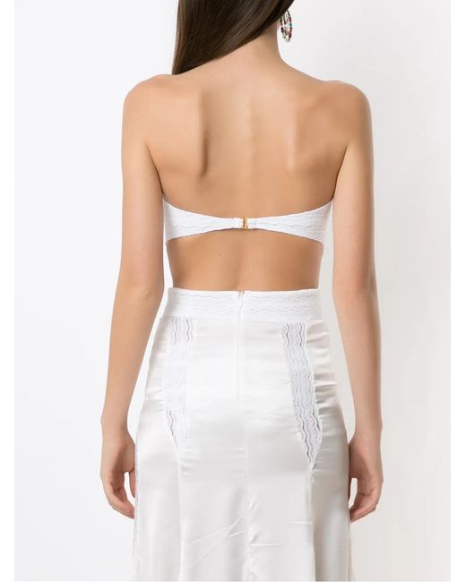Amir Slama White Lace Body