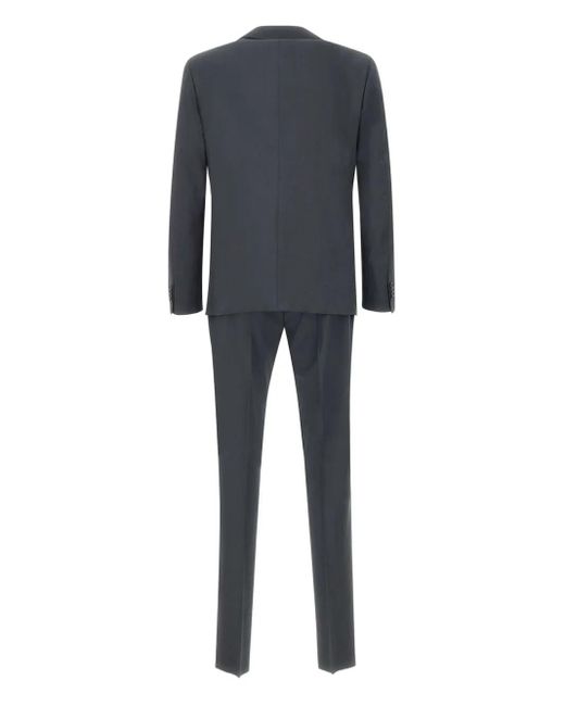 Corneliani Black Wool Suit for men