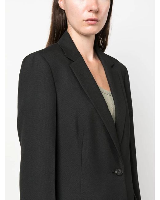 Calvin Klein Black Single-Breasted Tailored Blazer