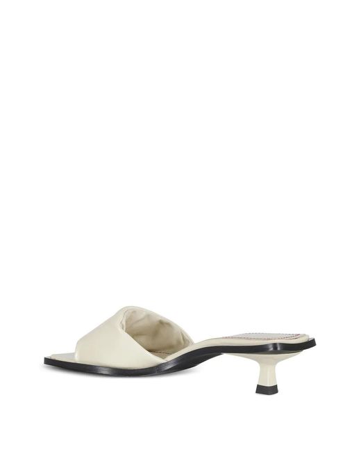 Alohas White Twisted Sandals