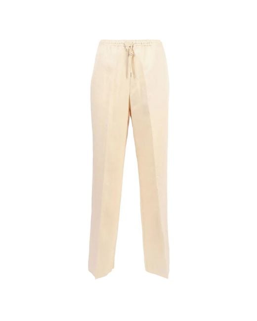 Briglia 1949 Natural Drawstring Pocket Trousers