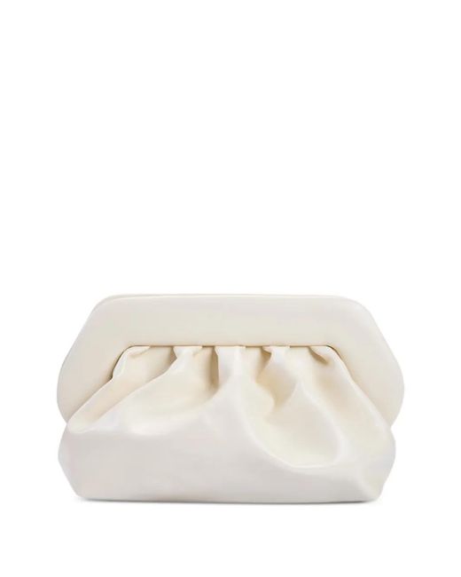 THEMOIRÈ Natural Medium Bios Vegan Draped Clutch Bag