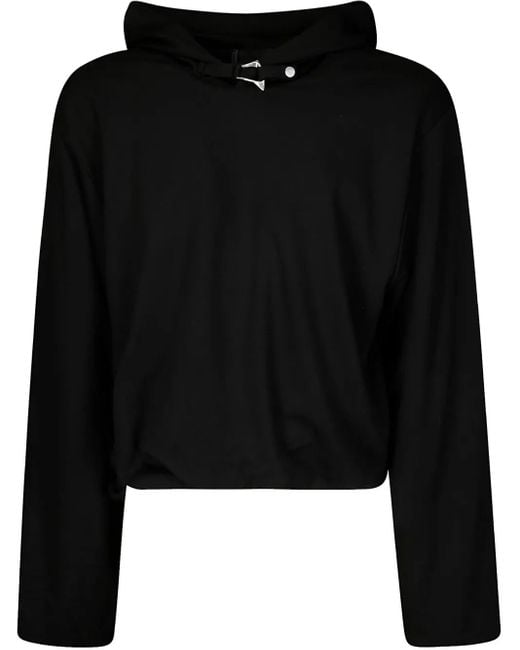 メンズ HELIOT EMIL コットン パーカー Black