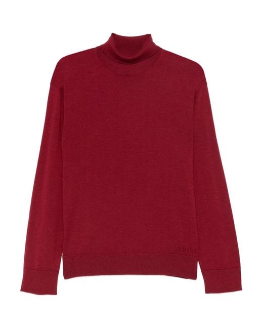 Laneus Red Pull À Col Roulé for men