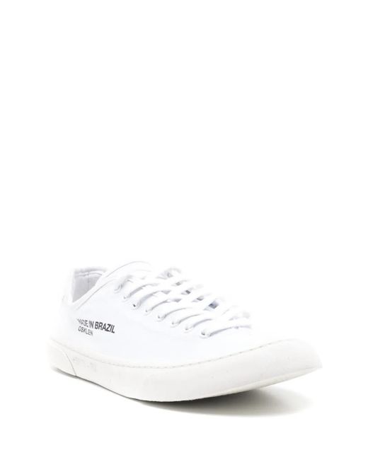 Osklen White 5521 Leblon Lace-Up Sneakers