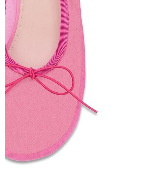 Simone Rocha Pink Bow-Detail Pumps