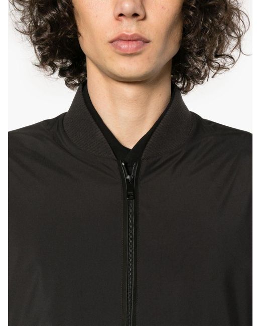 Zip-up bomber jacket Zegna pour homme en coloris Black