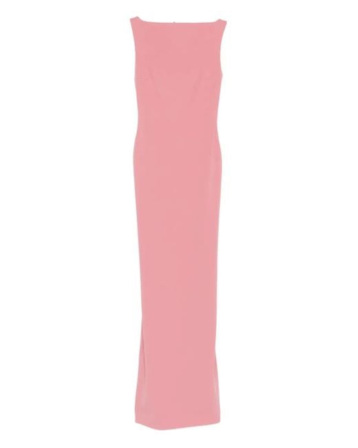 Solace London The Imogen マキシドレス Pink