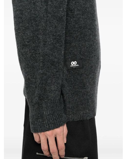 Pull À Patch Logo Chocoolate pour homme en coloris Black