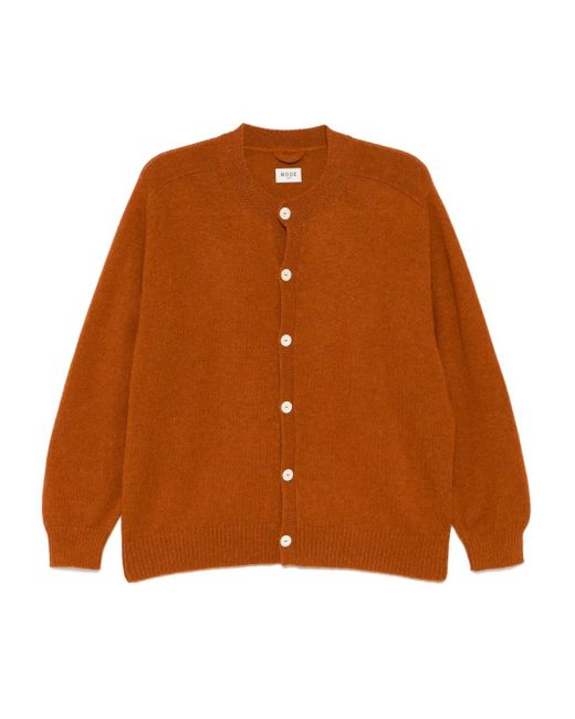 Bode Brown Orchard Cardigan for men