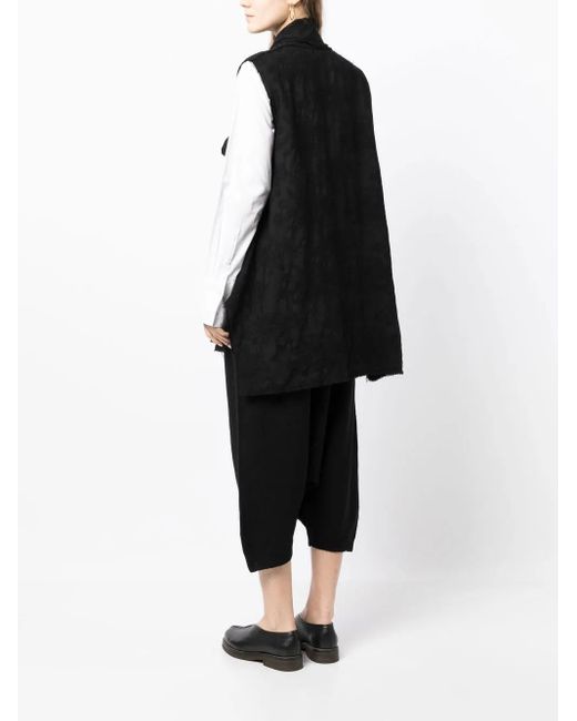 Forme D'expression Black Patterned Jacquard Jacket