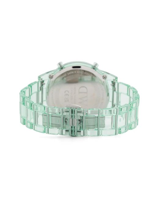 Reloj Retro Digital de 42 mm Daniel Wellington de hombre de color Blue