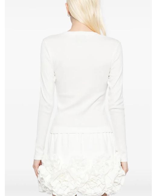 Reformation White Jayden T-Shirt