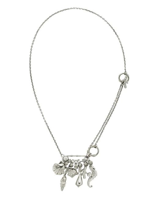 Versace Metallic Icons De La Mer Necklace