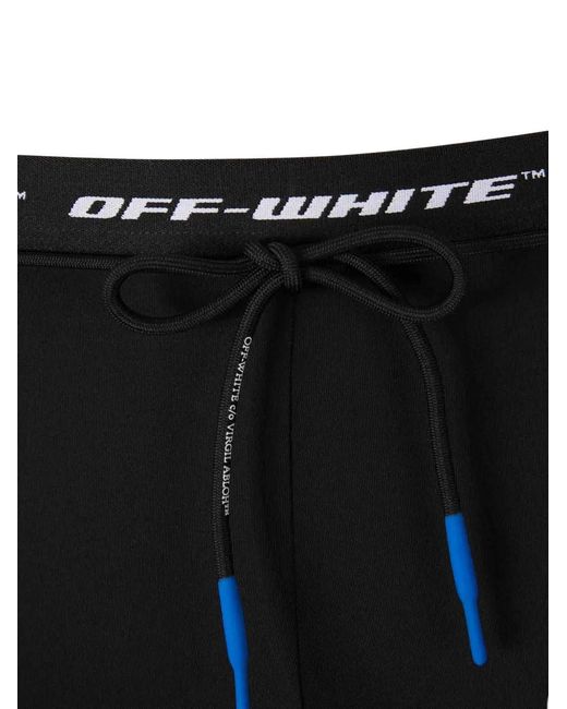 Off-White c/o Virgil Abloh Black Drawstring Fastening Leggings