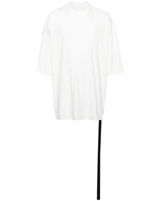 Rick Owens White Tommy Oversize T-shirt for men