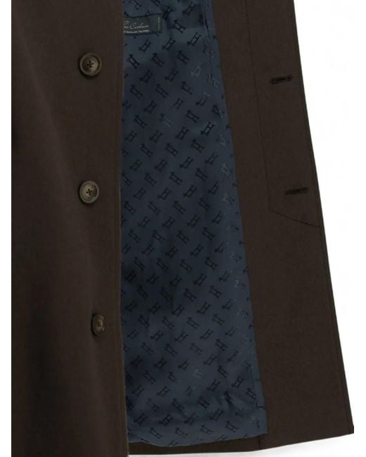 Abrigo Con Botones Herno de hombre de color Black