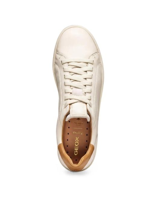 Geox Natural Spherica Ecub-1 Lace-Up Sneakers for men