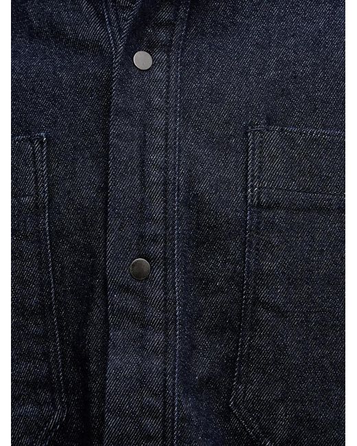 Lindbergh Blue Patch-Pocket Shirt for men
