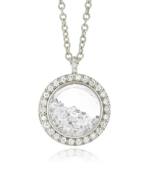 Moritz Glik Metallic Diamond Kaleidoscope Shaker Necklace