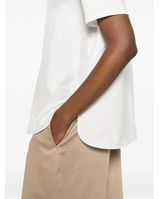 Max Mara White Short-Sleeve T-Shirt