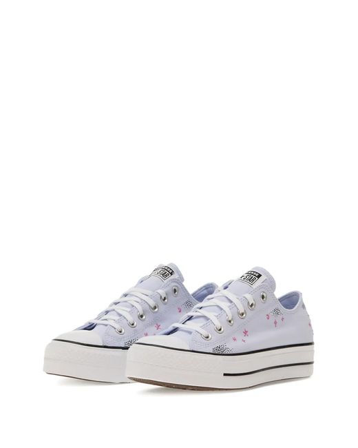 Converse White Lift Platform Celestial Sneakers