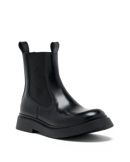 Proenza Schouler Black Bank Chelsea Boots