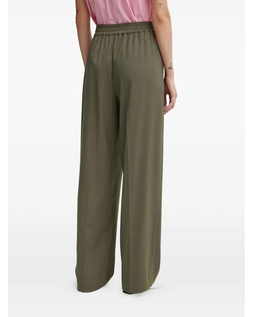 Samsøe & Samsøe Green Julia Elasticated Pleated Trousers