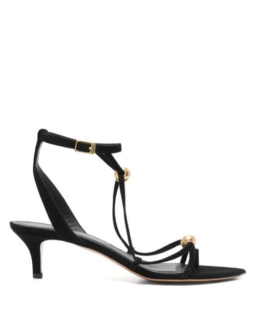 Isabel Marant Black 60Mm Olya Sandals