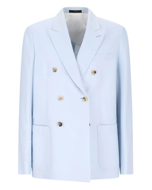 Paul Smith Jack Met Dubbele Rij Knopen in het Blue voor heren