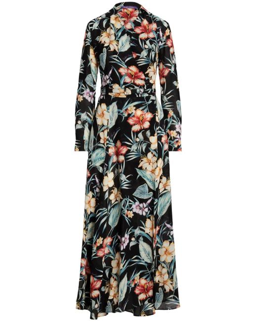 Ralph Lauren Black Aniyah Dress