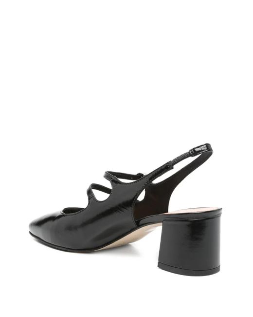 Julie Dee Black 65Mm Slingback Pumps